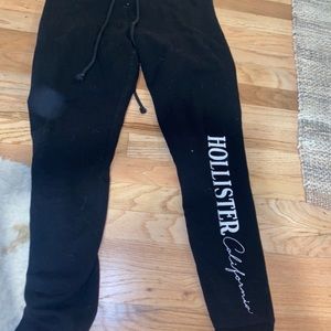 Hollister black sweatpants